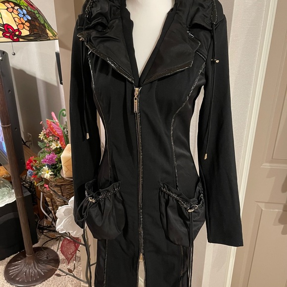 Sexy Black two way zipper dress - Picture 8 of 8